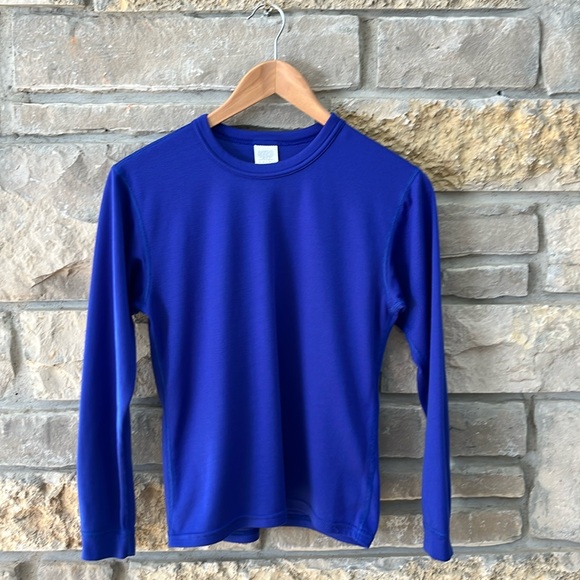 Patagonia Other - Patagonia Capilene Purple Long Sleeve T-shirt Kids Size 12